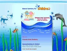Tablet Screenshot of orlandokidsdentistry.com